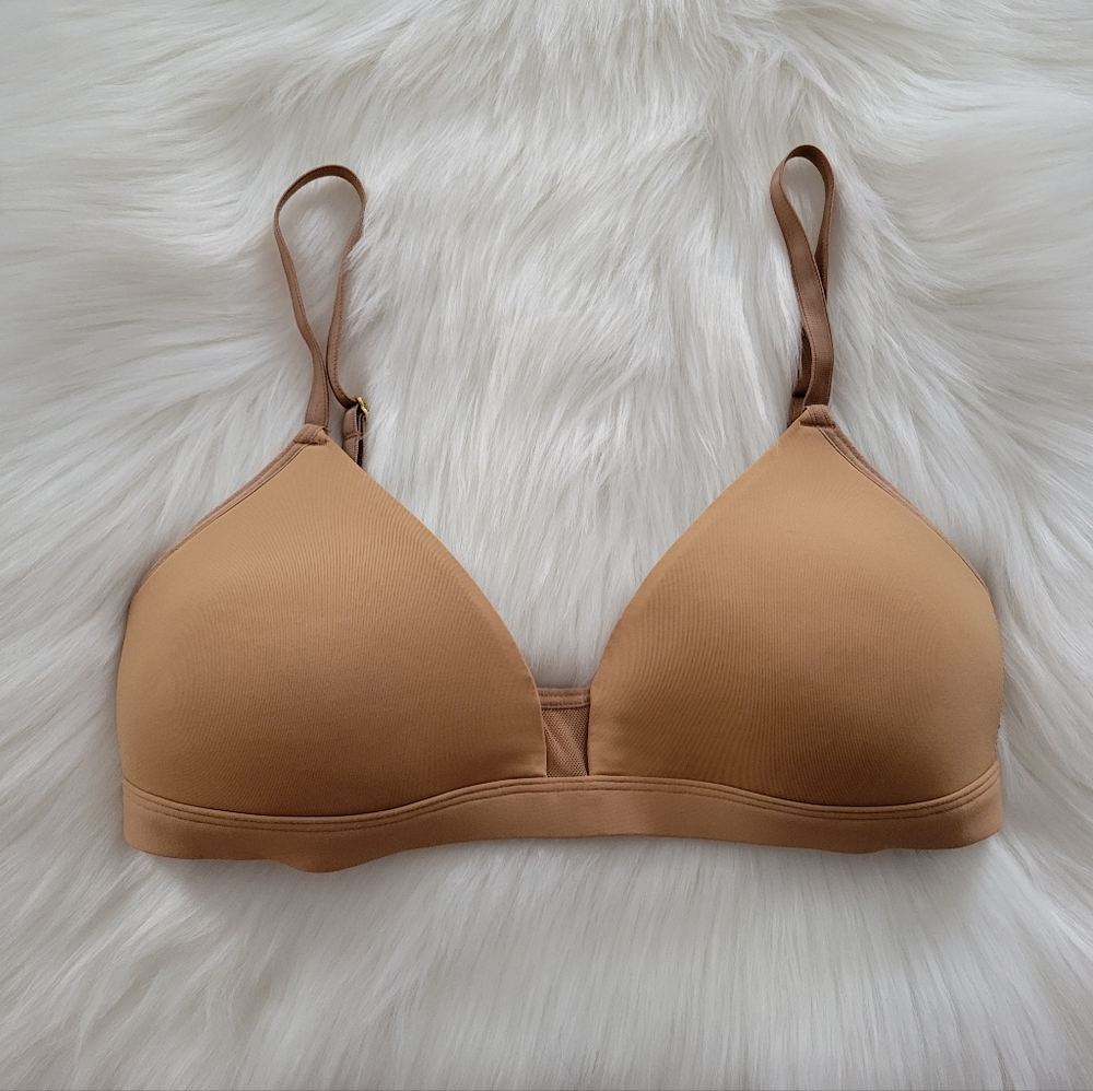 Pepper wireless tan bra